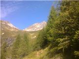 Mogočni Piz Linard (3410 m) z okolico, 25.-26.8.2020 (Silvretta) Pot k Chamanna dal Linard III.