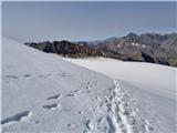 Klasika Stubajskih Alp - Zuckerhütl (3507 m), Wilder Pfaff (3456 m) in Wilder Freiger (3418 m) Sestop preko ledenika I.