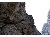 Pale di San Martino - samotni Dolomiti Previsni del, vendar lepo varovan