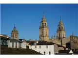 Katedrala v mestecu Lugo. Srednjeveški del znotraj obzidja je izjemno lep. Tudi albergo je tam