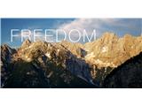Svoboda divjega gorskega okolja - kratek film Škrlatica ob zahajajočem soncu - izsek iz filma