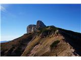 Monte Bondone - pogorje prijaznih velikanov v okolici Garde Proti Doss d'Abramo