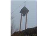 zvonec želja na vrhu Grmade