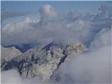 vrh Razorja, kjer so pa zadnjič bili prekrasni razgledi