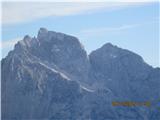 Cima Picolla della Scala - Via Piemontese Ive IV+/III-IV 250m Kralj gora .... meni osebno najljubša slovenska gora ...