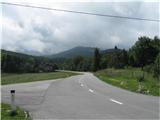 Trnovski gozd (Sinji vrh , Modrasovec) Pot naprej