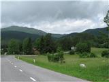 Trnovski gozd (Sinji vrh , Modrasovec) Do Predmeje malo gor,malo dol  desetih km