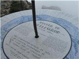 Rocher de Bellevarde 2842m,Cascade du Pisset Na predvrhu bellevarda