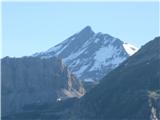Pointe Sud de Bezin 3061m Prikaže se tretja najvišja gora Aiguille de la Sassiere 3747m