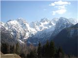 Kamniško-Savinjske Alpe iz avstrijske strani