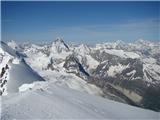 Matterhorn z vrha Bishorna