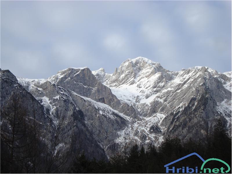 Kamniško-Savinjske Alpe iz Kamniške Bistrice