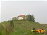Haloška planinska pot (HPP) Borl-Donačka gora nekdaj zelo priljubljeno gostišče Gorca, ki pa danes sameva