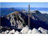križ na Stolu na pristopu avstrijske plezalne poti