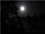 Snežnik v polni luni ...nočna...