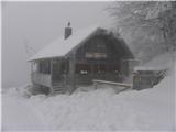 Ljubelj - Koča na Ljubelju mountain hut