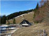 Suha / Zauchen - Kapelška koča / Eisenkappler Hütte