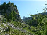 Travnik, Plaski Vogel, Špičje Travniška dolina z Vršacem