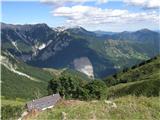 planina_polog - Srednji vrh (above lake Jezero v Lužnici)